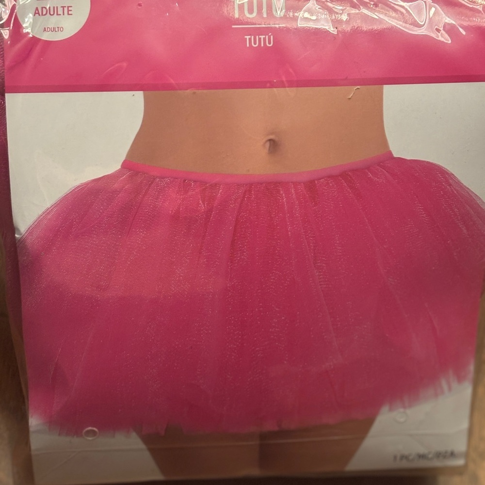 Pink Tulle Skirt - Picture 2 of 3